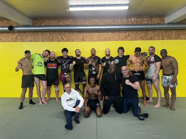Training bij MMA Vlaardingen